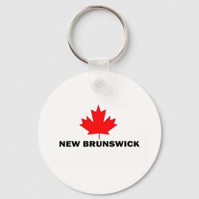 New Brunswick Schlüsselanhänger (Vorderseite)
