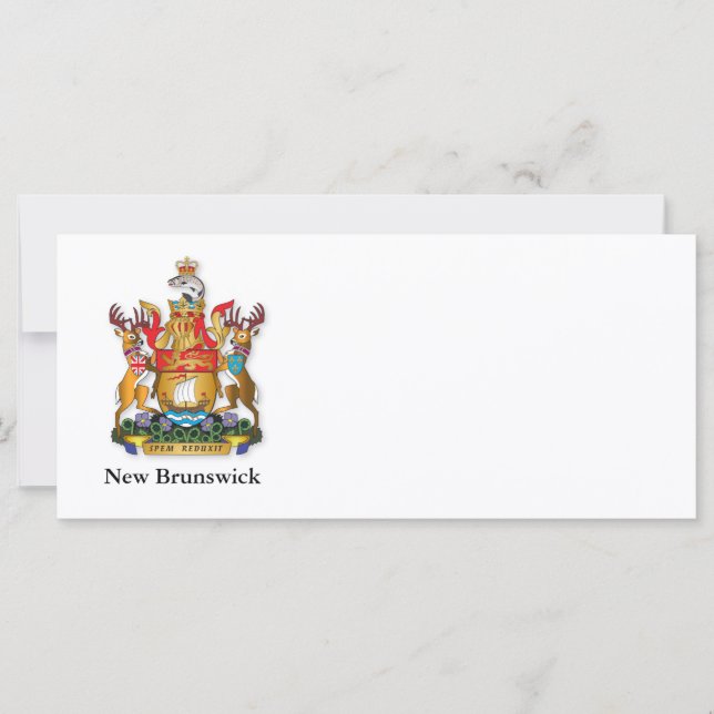 New Brunswick Wappen (Vorderseite)