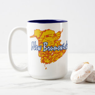 New Brunswick Zweifarbige Tasse