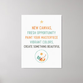 New Canvas Sunrise Leinwanddruck