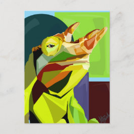 New Cham On The Block—Jackson’s Chameleon  Postkarte