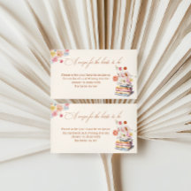 New Chapter Begins Bridal Shower Book Recipe