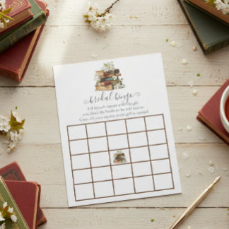 New Chapter Bridal Shower Bingo Notizblock