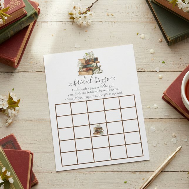 New Chapter Bridal Shower Bingo Notizblock (Von Creator hochgeladen)