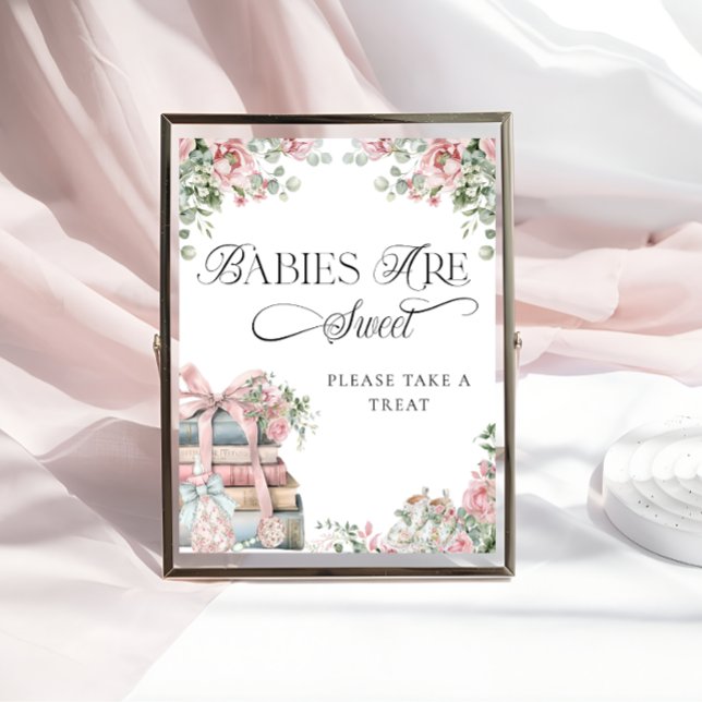 New Chapter Floral Babies sind süß Nehmen Sie eine Poster (Von Creator hochgeladen)