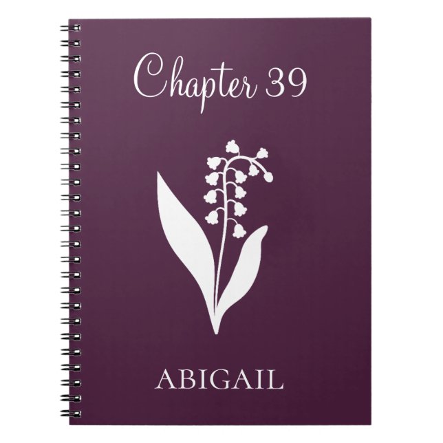 New Chapter Journal Lilly May Birth Flower (Devant)