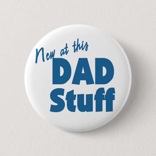New Dad Button (Vorderseite)