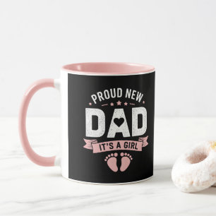 New Dad Es ist ein Mädchen Tasse