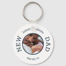 New Dad First Vater Custom Foto Personalisiert