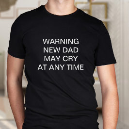 New Dad May Cry Funny Custom Slogan T - Shirt