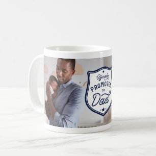New Dad Offiziell zum Vater von Abzeichen und Fo Kaffeetasse