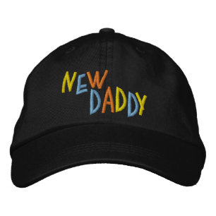 New Daddy Bestickte Baseballkappe
