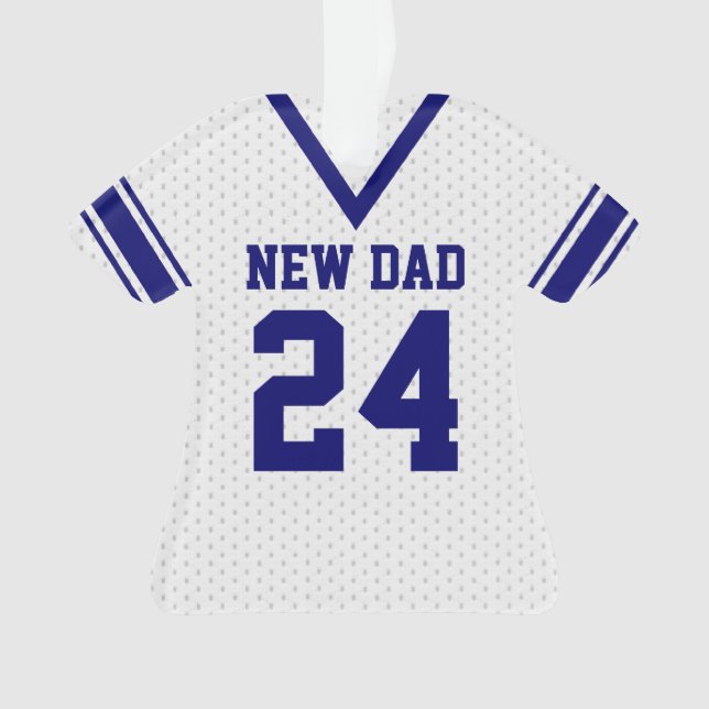 New Daddy Sport Jersey mit Foto Ornament (Vorderseite)