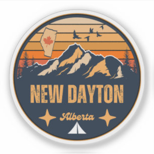 New Dayton, Alberta Aufkleber