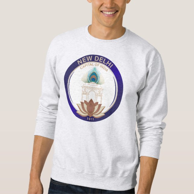 New Delhi India Sweatshirt (Vorderseite)
