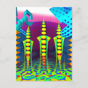 New Dimensions Beckon - Ken Gage Art Postkarte