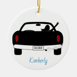 New Driver RIGHT Hand Drive Female Keramik Ornament