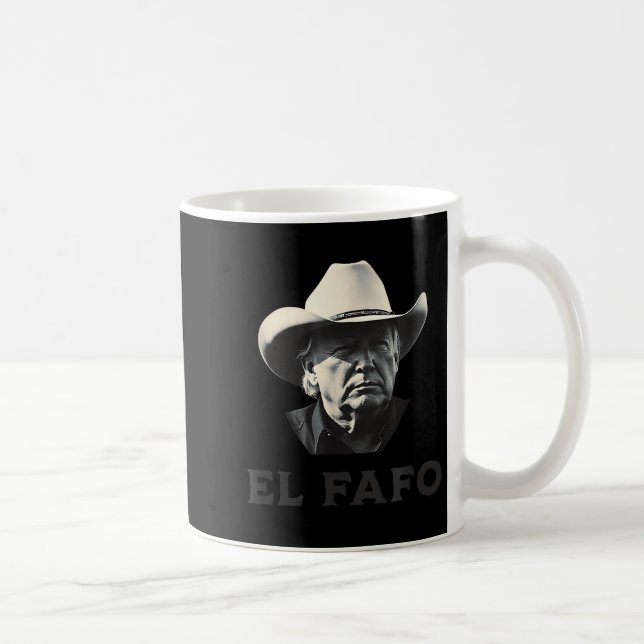 New! El Fafo Funny Around Find Out President Fa Fo Kaffeetasse (Rechts)