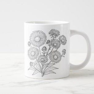 New England Aster - Symphyotrichum Novae-Angliae Jumbo-Tasse