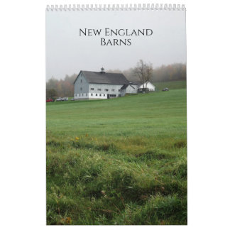 New England Barns Calendar Kalender