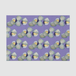 New England Clams Clambake Beach Summer Seafood Seidenpapier
