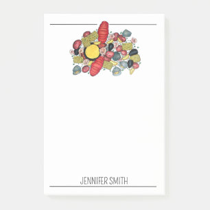 New England Clams Lobster Clambake Seafood Dinner Post-it Klebezettel