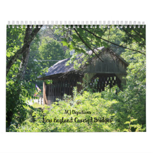 New England Covered Bridges Calendar Kalender