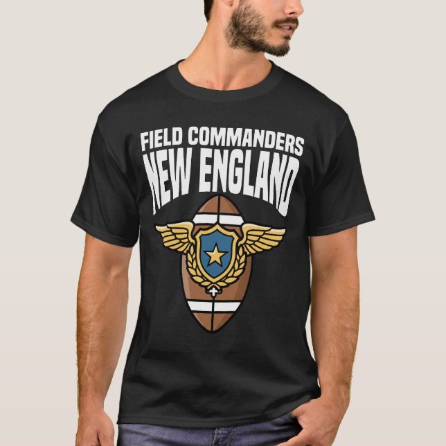 NEW ENGLAND FIELD COMMANDERS - NEW ENGLAND FOOTBAL T-Shirt (Vorderseite)
