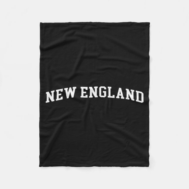 New England  Fleecedecke (Vorderseite)