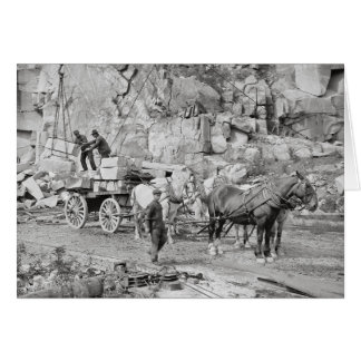 New England Granite Quarry, 1908