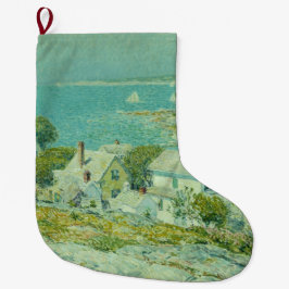 New England Headlands (Küstenlandschaft Art) Großer Weihnachtsstrumpf