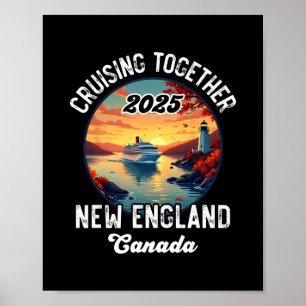 New England Kanada Kreuzfahrt  Poster