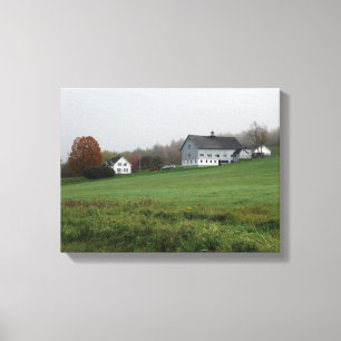 New-England-Klassiker Leinwanddruck