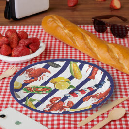 New-England-Picknick Pappteller
