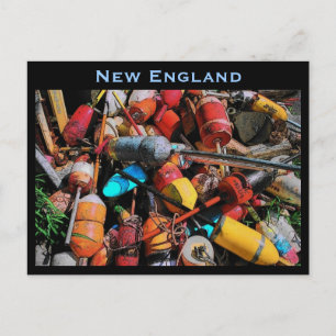 New England Postcard Postkarte