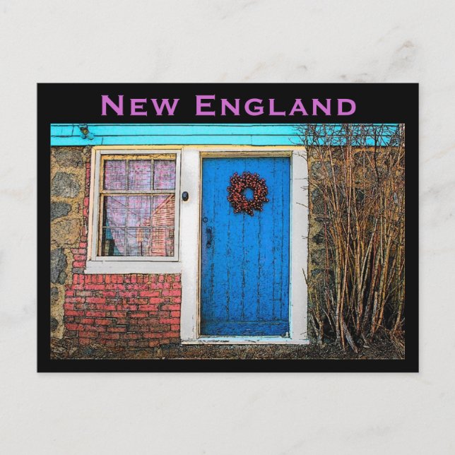New England Postcard Postkarte (Vorderseite)