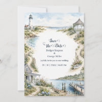 New England Romantische Leuchtturm Küstenhochzeit