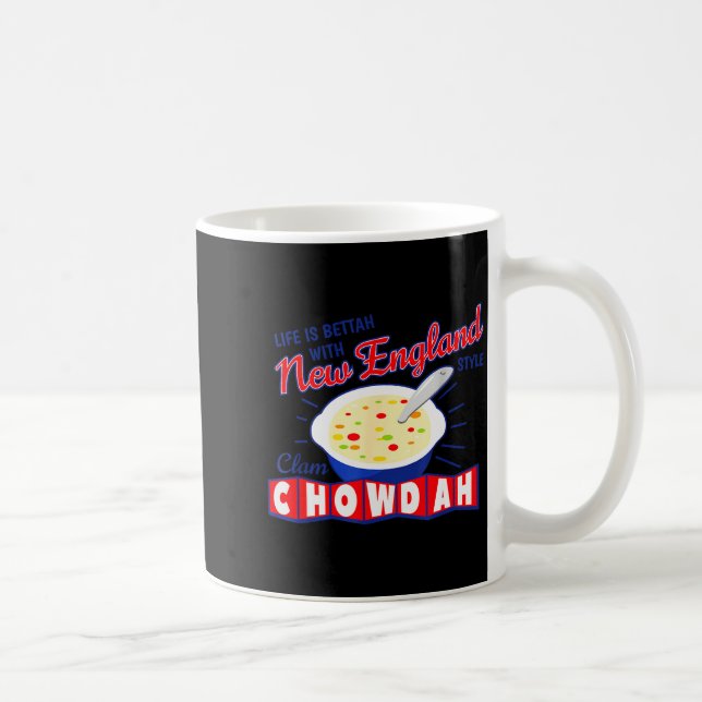 New England Style Clam Chowder  Kaffeetasse (Rechts)