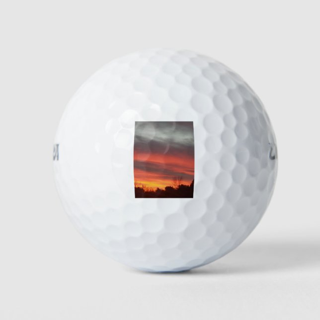 New England Sunset Golfball (Vorderseite)