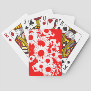 New England Wild Aster Spielkarten