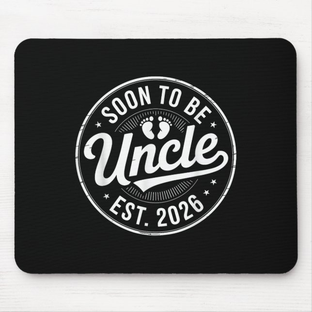 New Family Member Announcement Soon To Be Uncle Es Mousepad (Vorne)