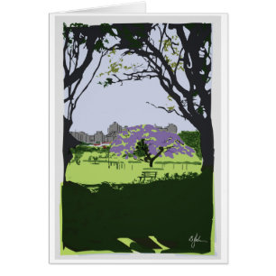 New Farm Park Brisbane Sehenswürdigkeit Poster Sty