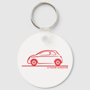 New Fiat 500 Cinquecento Schlüsselanhänger