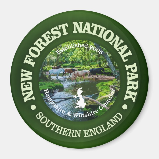 New Forest National Park Magnet (Vorne)