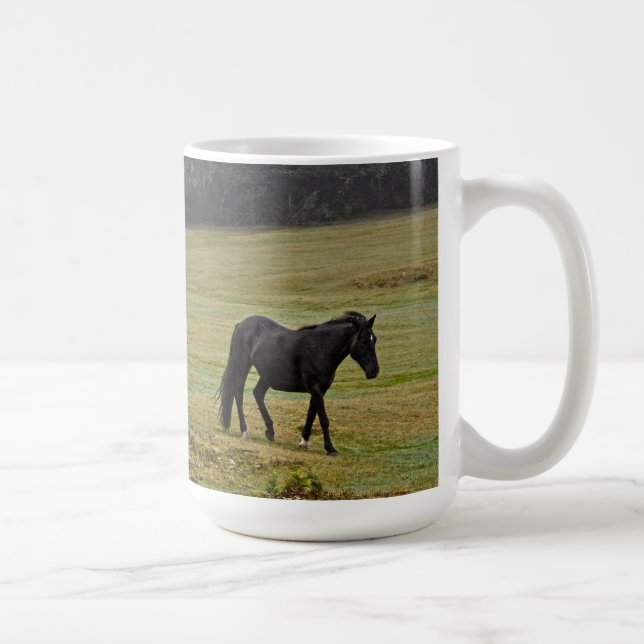 New Forest Ponies of Hampshire England Kaffeetasse (Rechts)