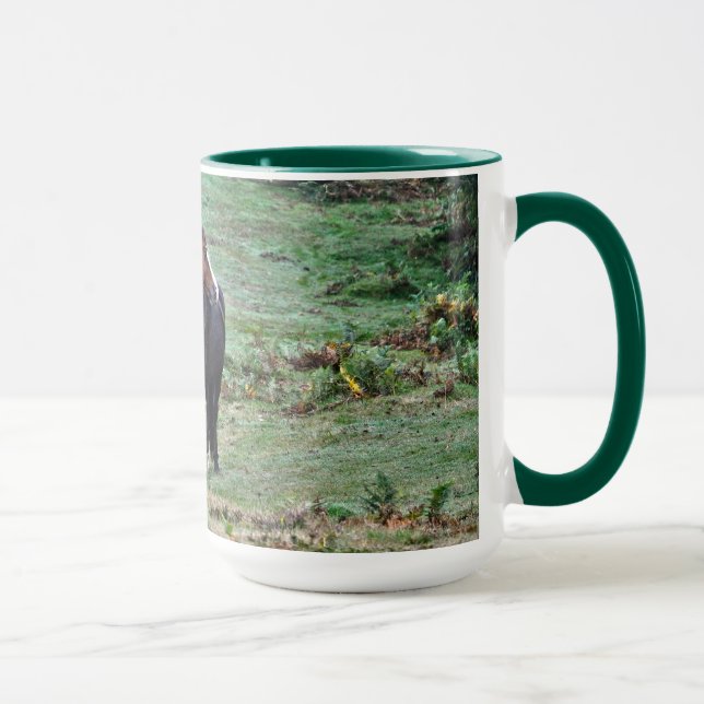 New Forest Ponies of Hampshire England Tasse (Rechts)
