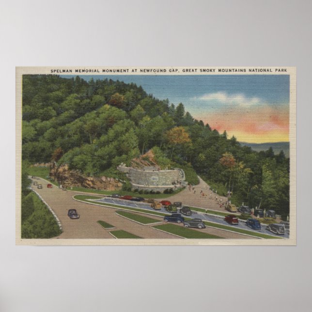 New found Gap, TN - Laura Spelman Memorial Poster (Vorne)