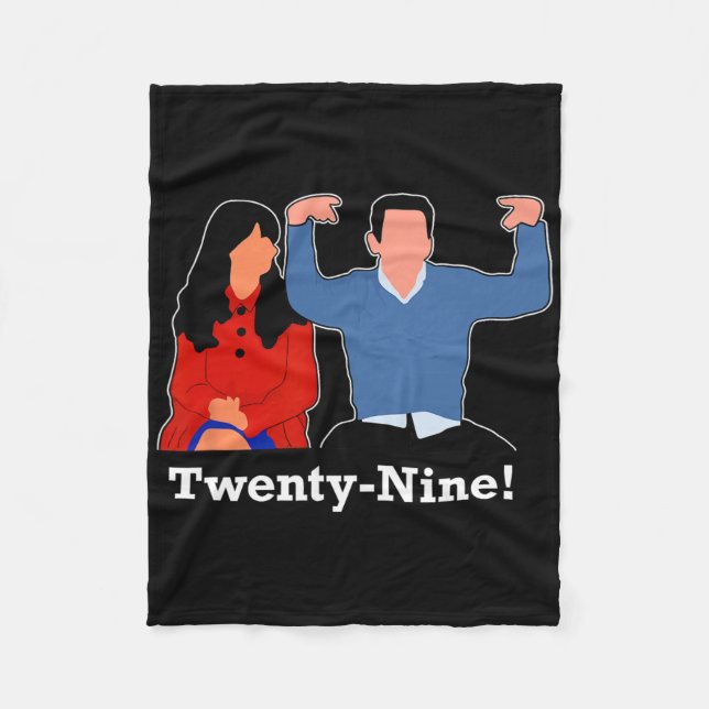 New Girl 29 I'm Feelin' Twenty Nine Happy Birthday Fleecedecke (Vorderseite)