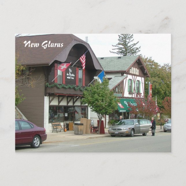 New Glarus Postkarte (Vorderseite)