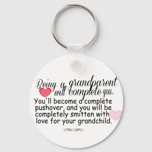 New Grandparents Schlüsselanhänger (Vorderseite)